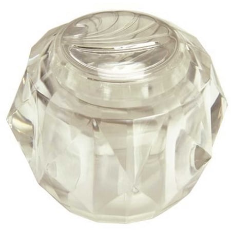 Proplus Delta 1-Handle Bathroom Handle in Clear 133099